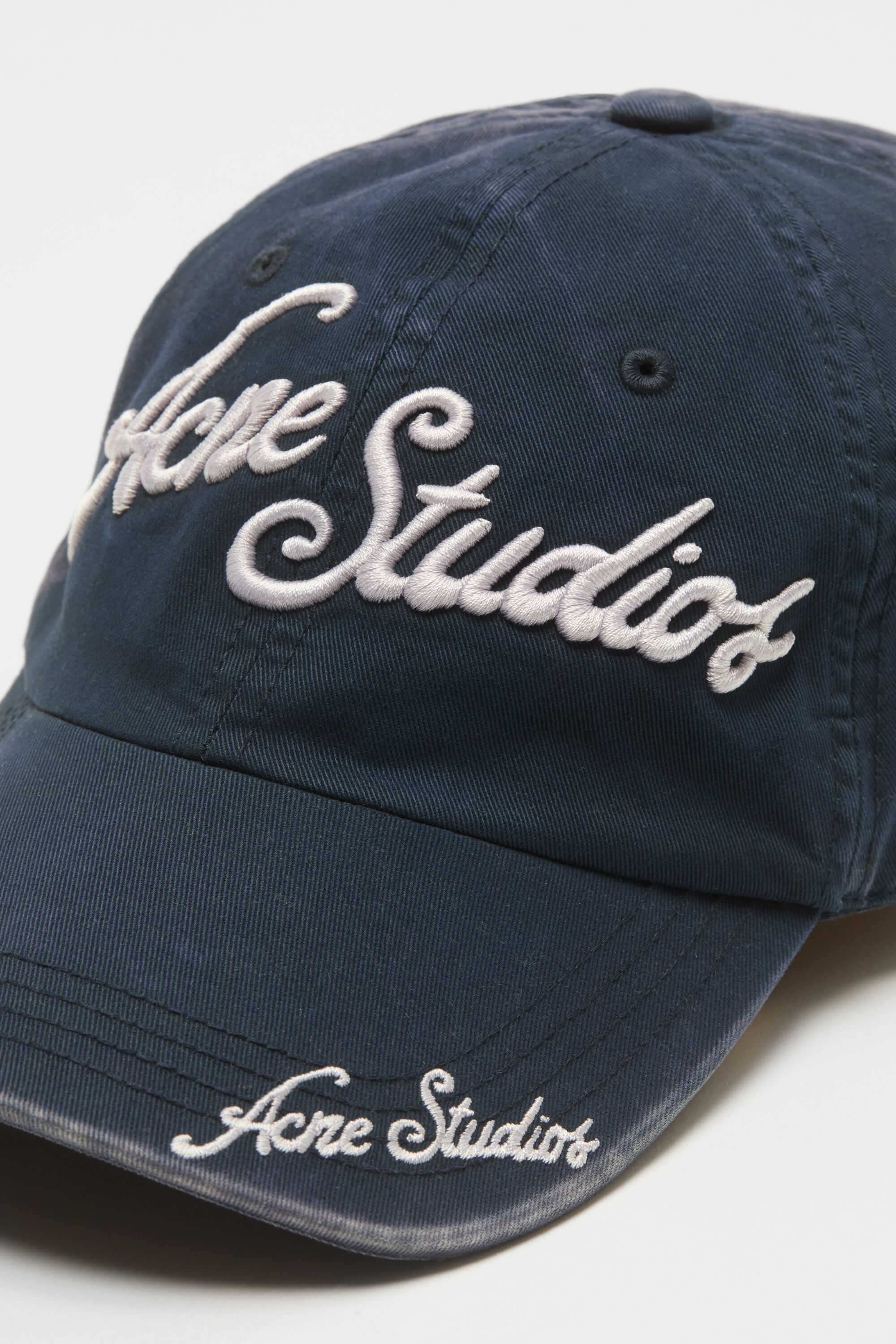 Acne Studios - ロゴキャップ - ディープブルー