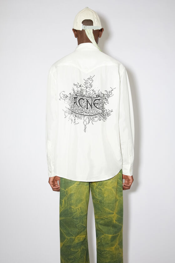 Acne Studios - Hemd - Naturweiß 