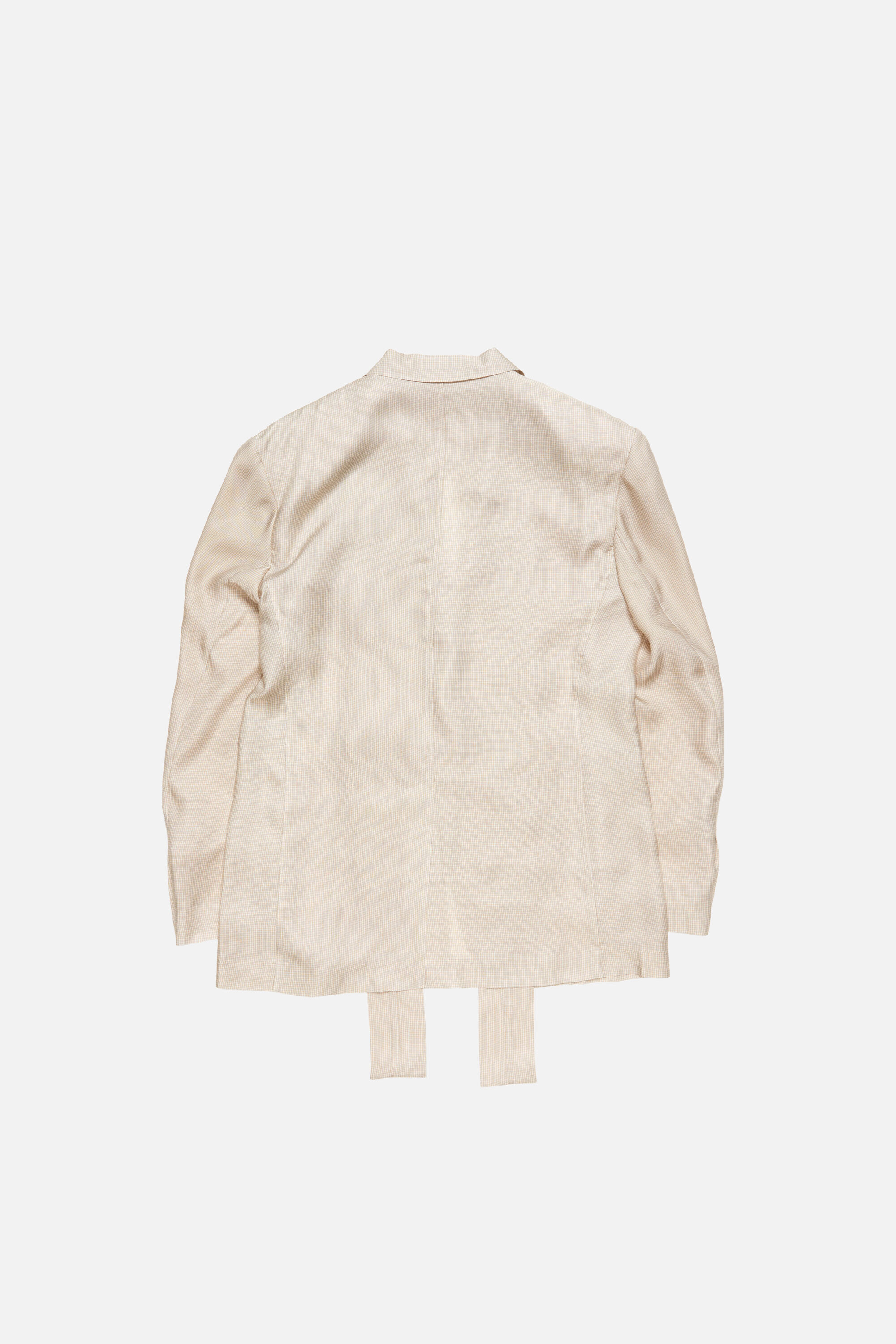 Acne Studios - シングルブレスト スーツジャケット - ベージュマルチ