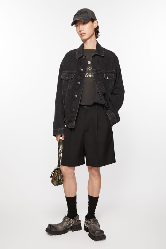 Acne Studios - Tailored shorts - Black 