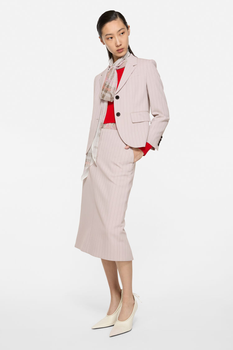 FN-WN-SKIR000852, Taupe beige