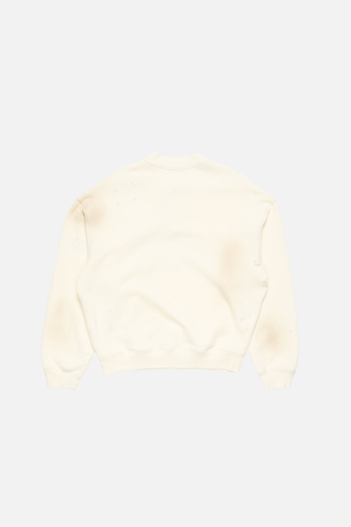 Fleece logo sweatshirt, Off white, 2000x