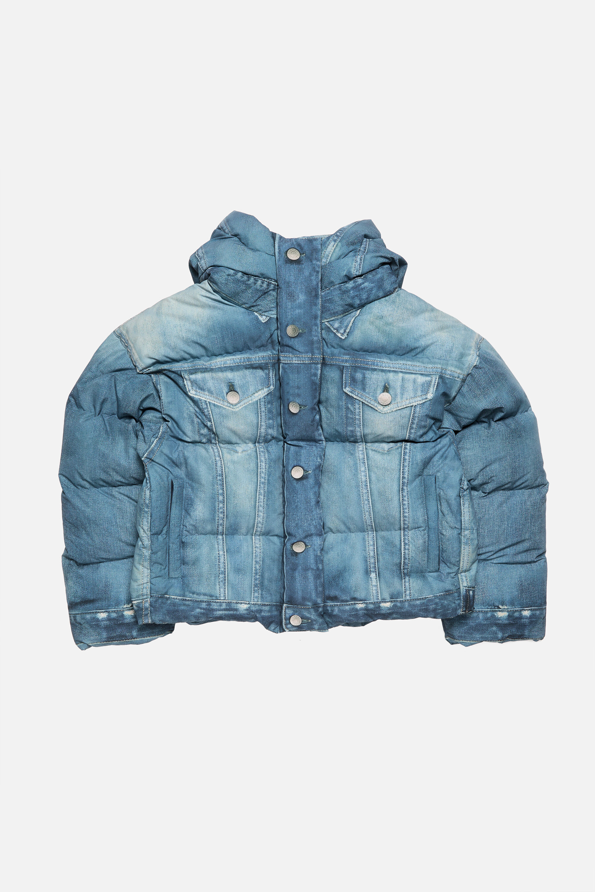 Acne Studios - オーバーサイズパファーダウンジャケット - デニムブルー