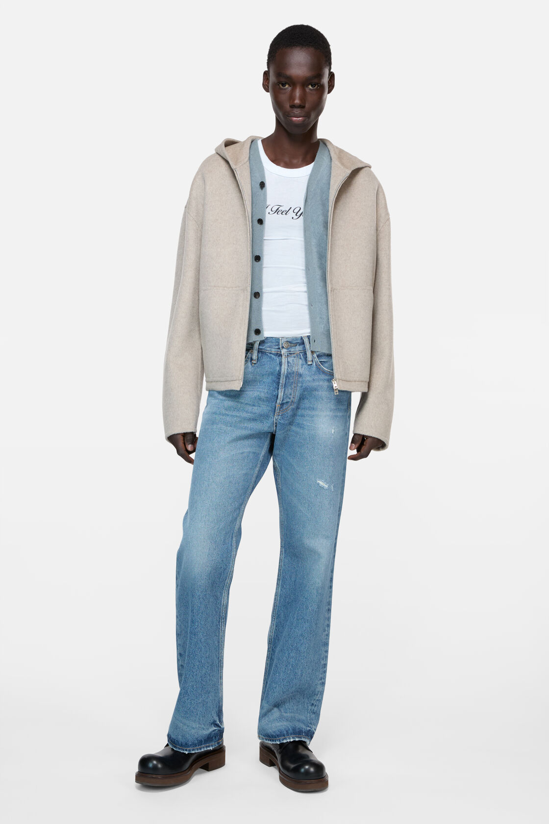 Regular fit jeans - 2010M, Mid blue, 2000x