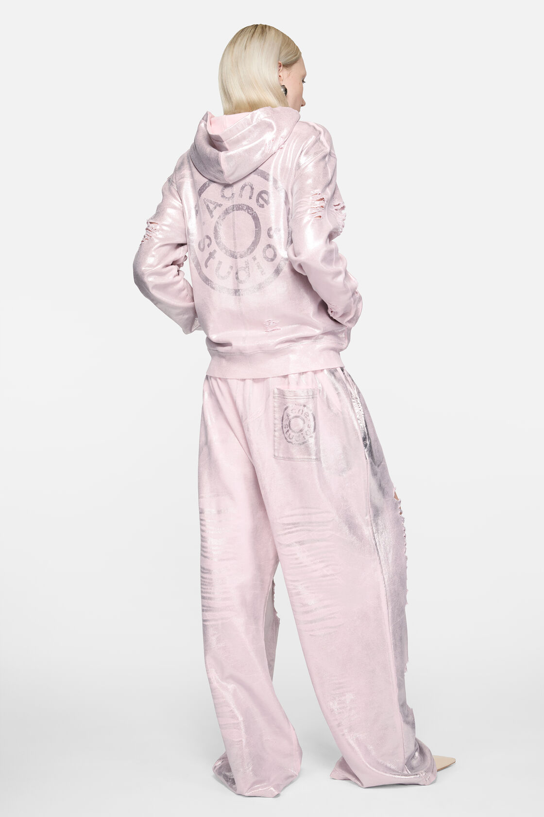 Distressed sweatpants, Pearl pink, 2000x