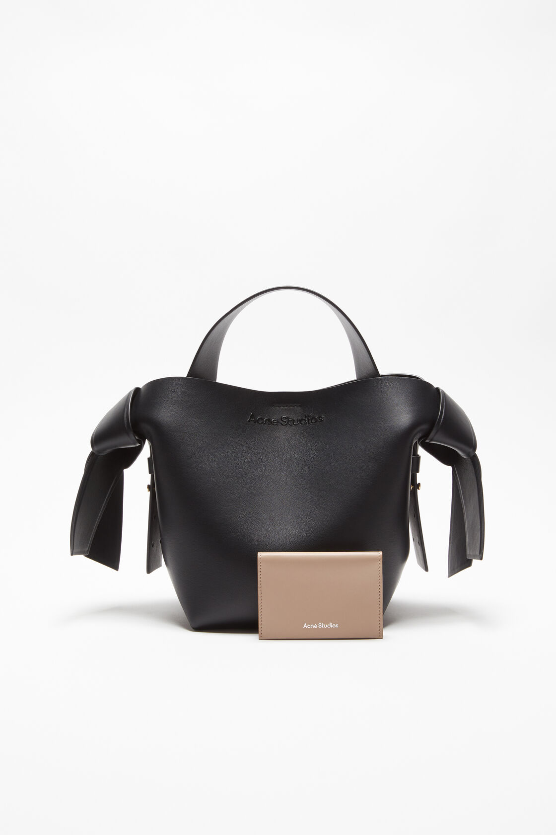 Folded leather wallet, Taupe beige, 2000x