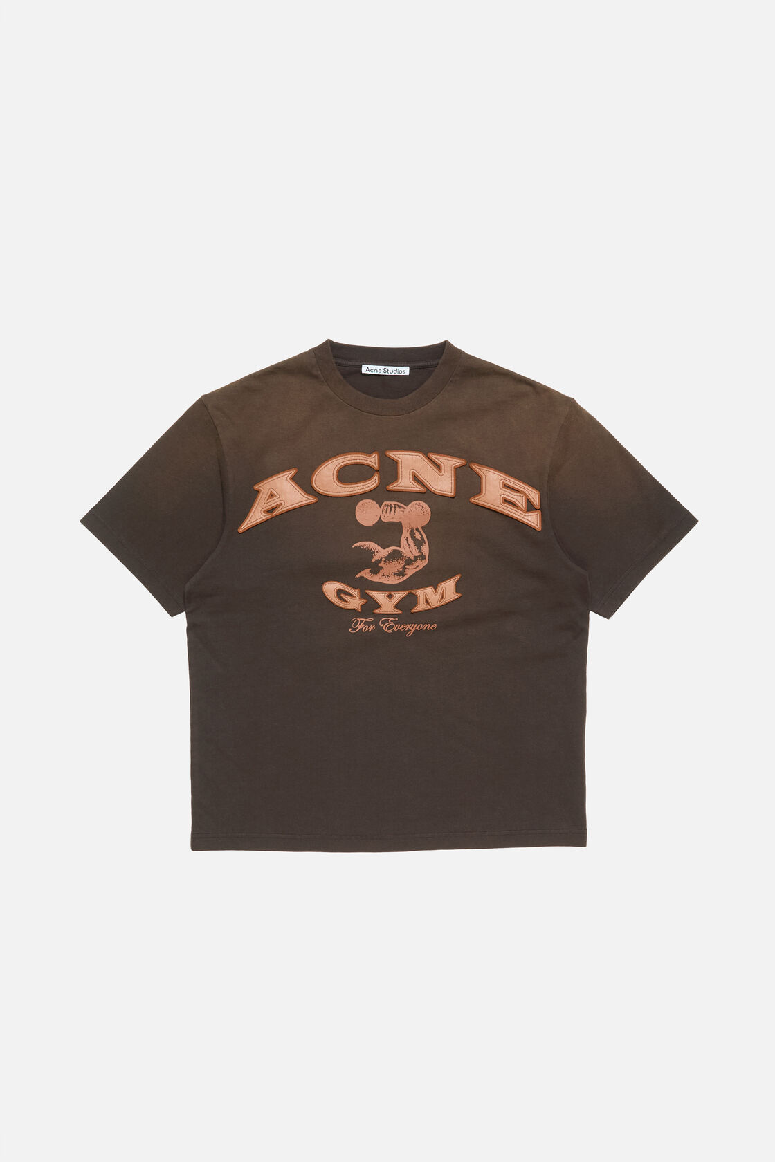 Logo t-shirt, Dark brown, 2000x