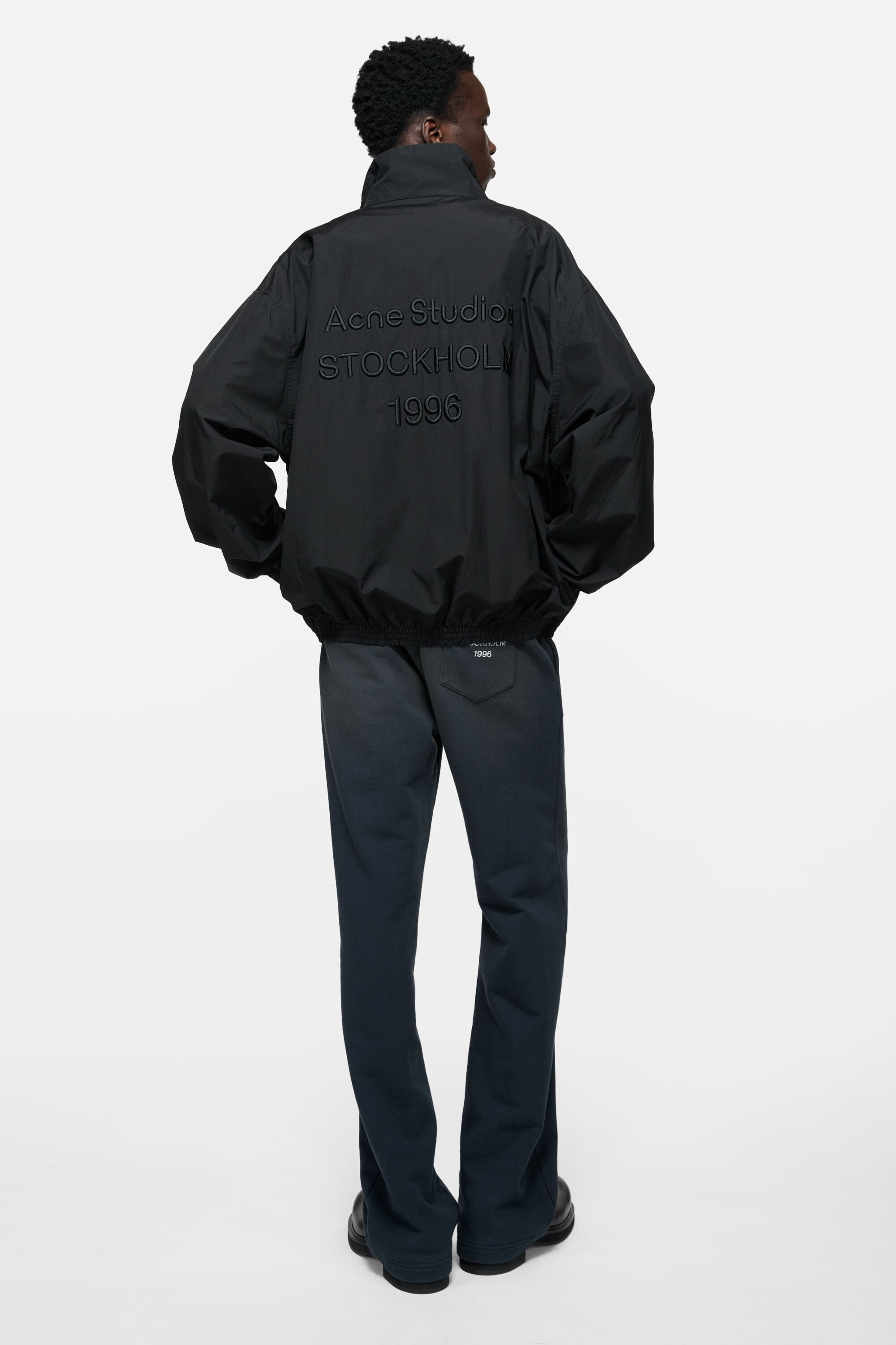 Acne Studios - Technical jacket with logo - Black