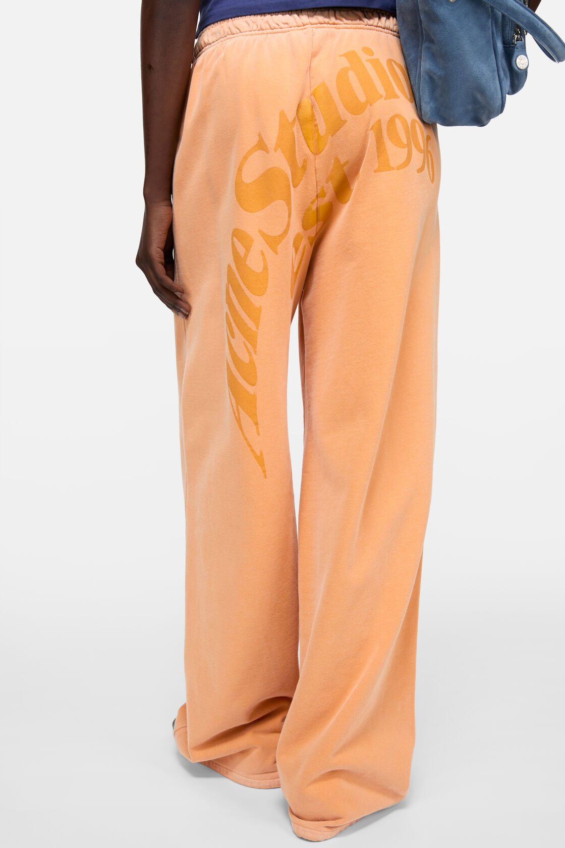 Casual fleece trousers, Pumpkin orange, 2000x