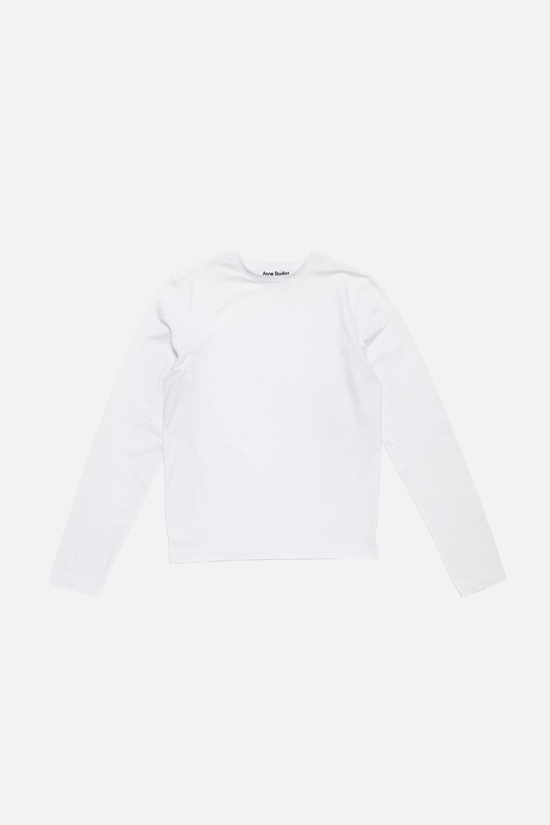 Face logo t-shirt, Optic White, 2000x