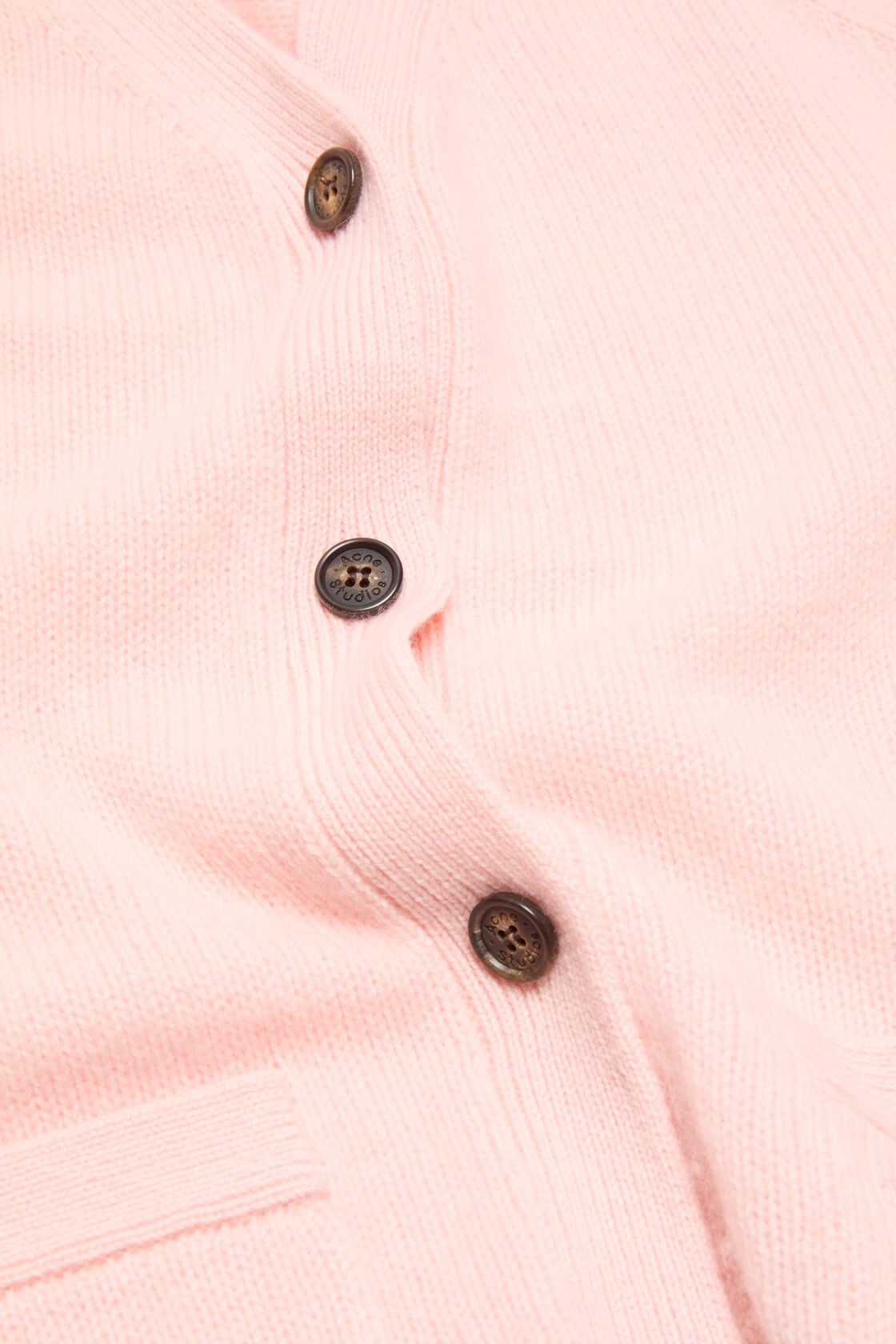 Cashmere V-Neck Cardigan, Light Rose Pink, 2000x