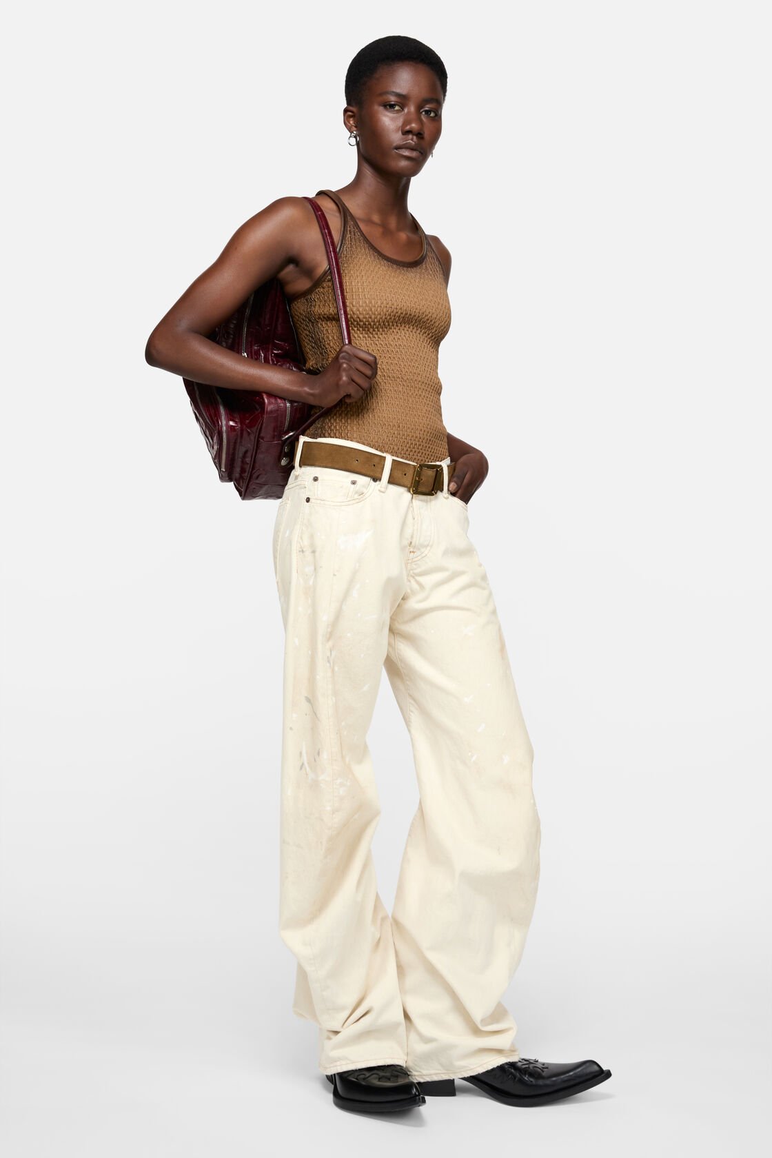 Loose fit jeans - 2006F, White, 2000x