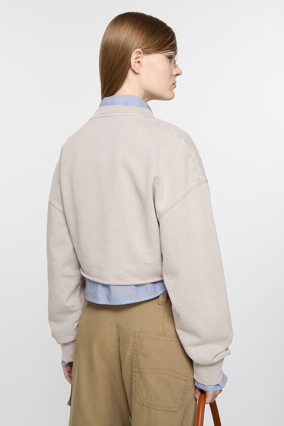 Logo sweater, Mauve Grey, 2000x