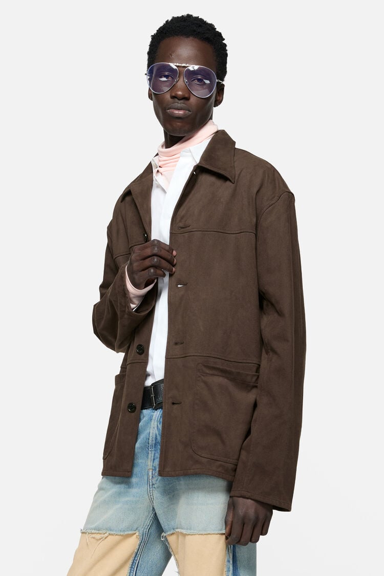 FA-MN-SHIR000007, Chocolate brown
