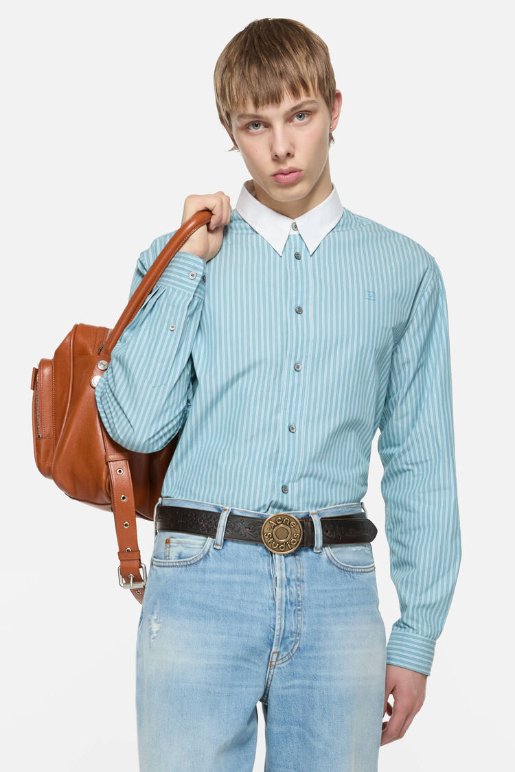 FA-UX-SHIR000092, Turquoise blue