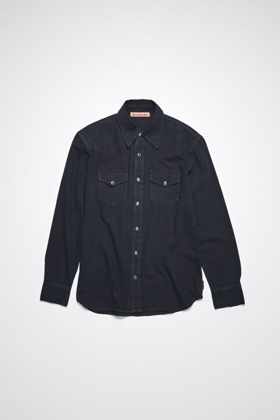 Acne Studios Denim buttonup shirt Blue/black