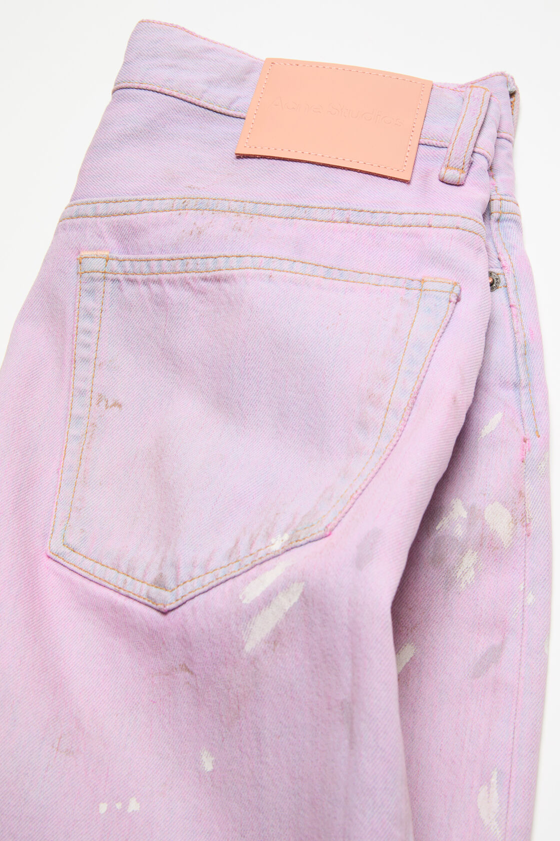 Pink denim shorts, Pink, 2000x