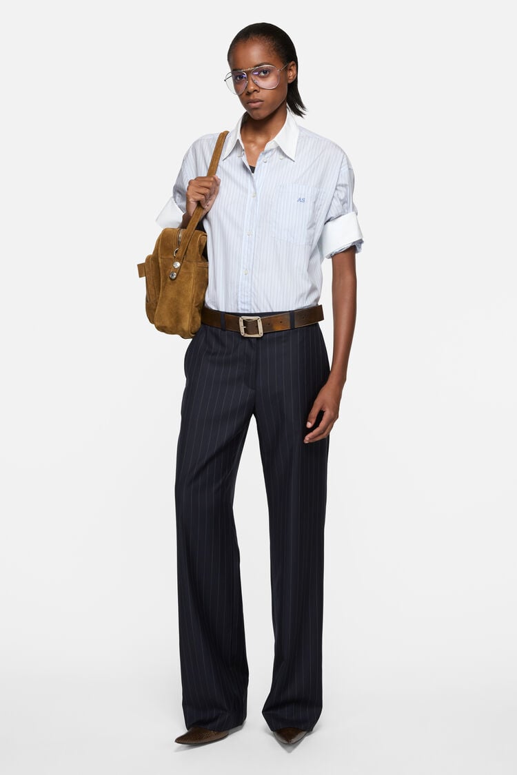 RW-WN-SHIR000071, White/blue