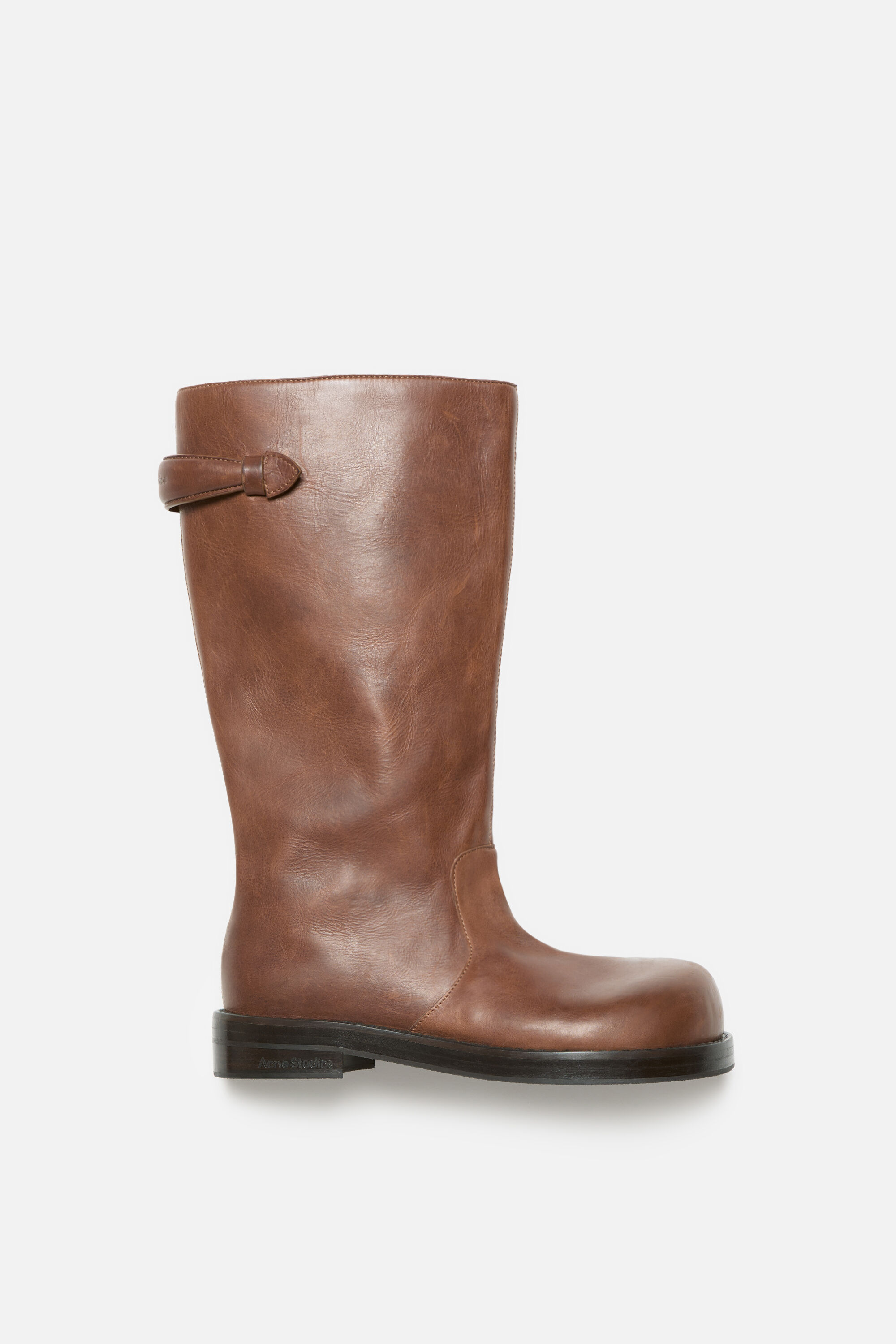 Acne Studios - Leather boots - Dark brown