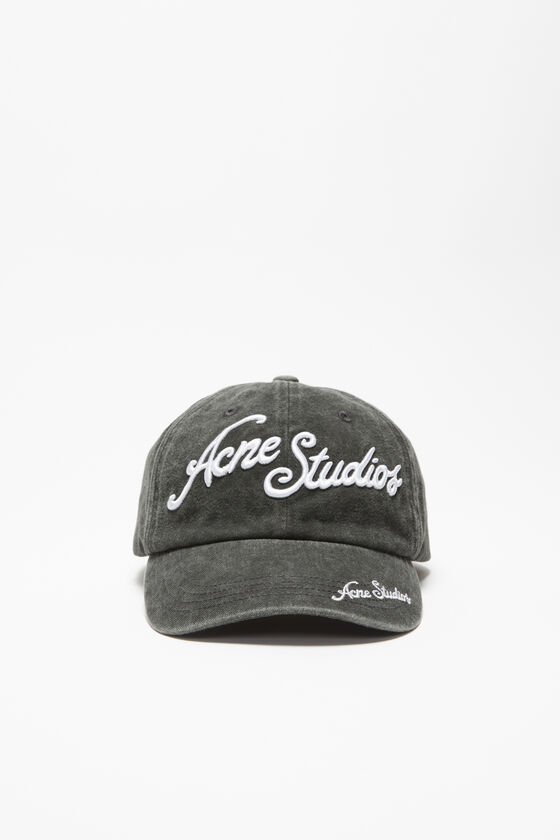 Acne Studios - ロゴキャップ - フェイデッドブラック