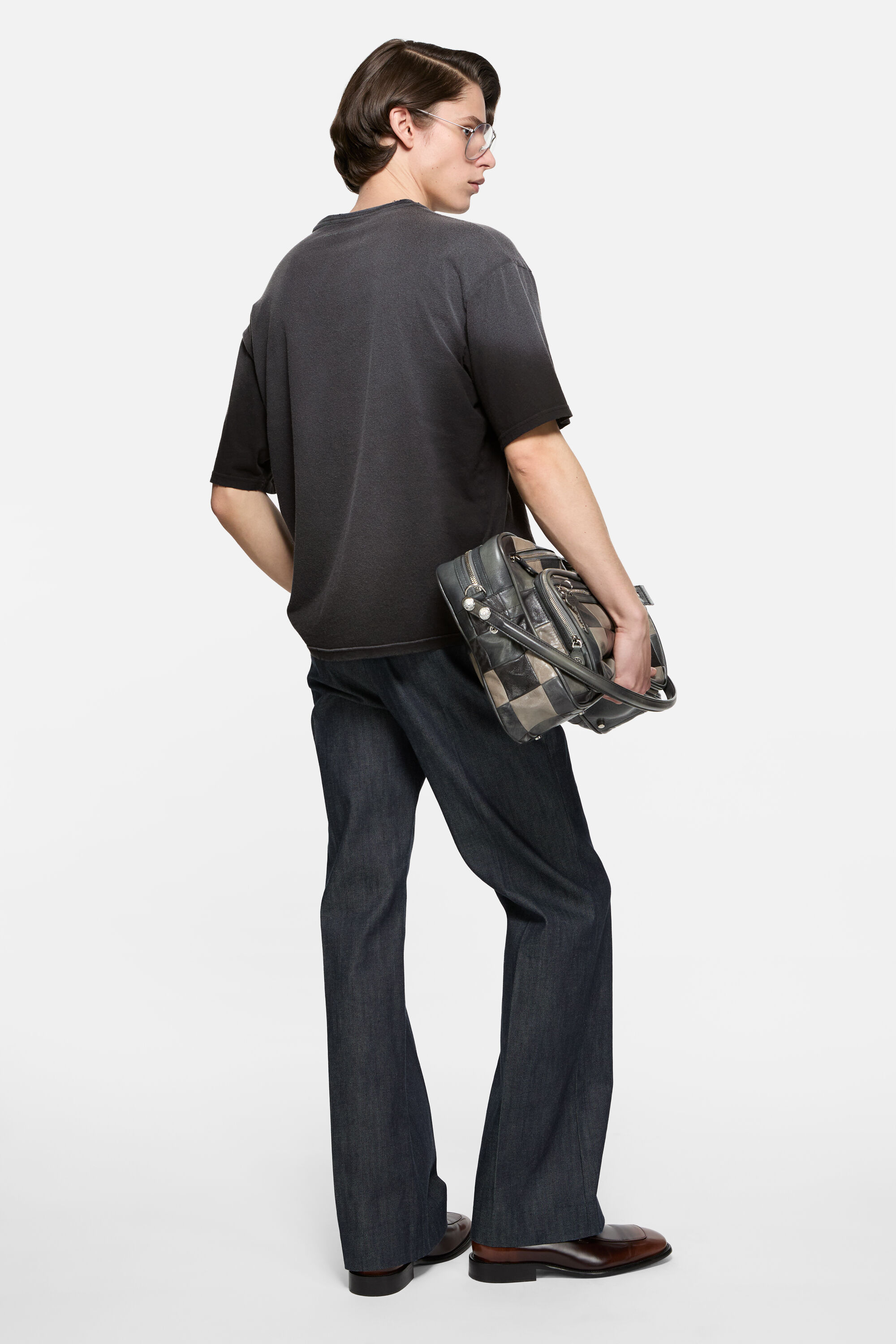 Acne Studios - Graphic bat t-shirt - Faded black