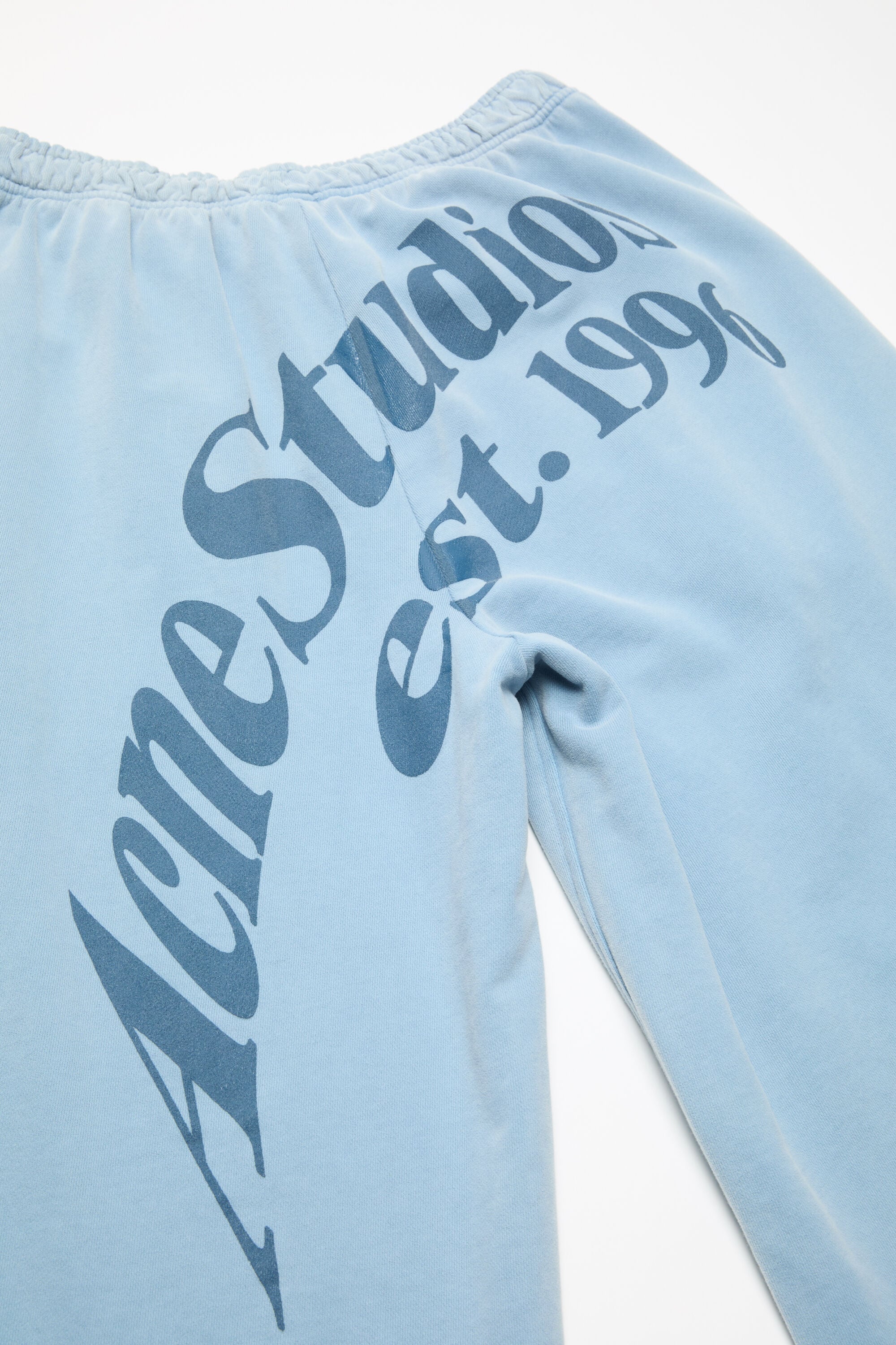 Acne Studios - Washed sweatpants - Dirty blue
