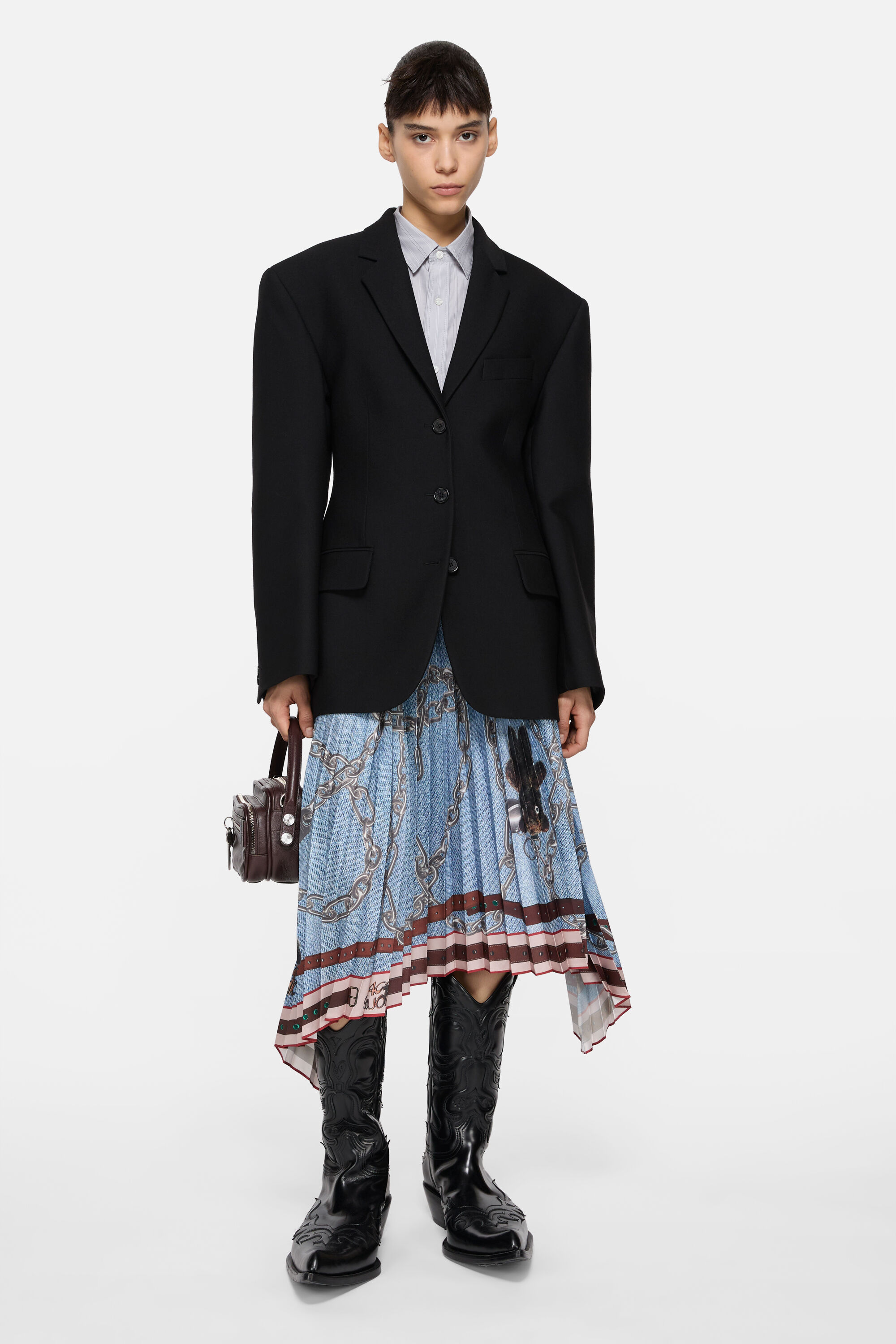 Acne Studios - シングルブレスト スーツジャケット - ブラック