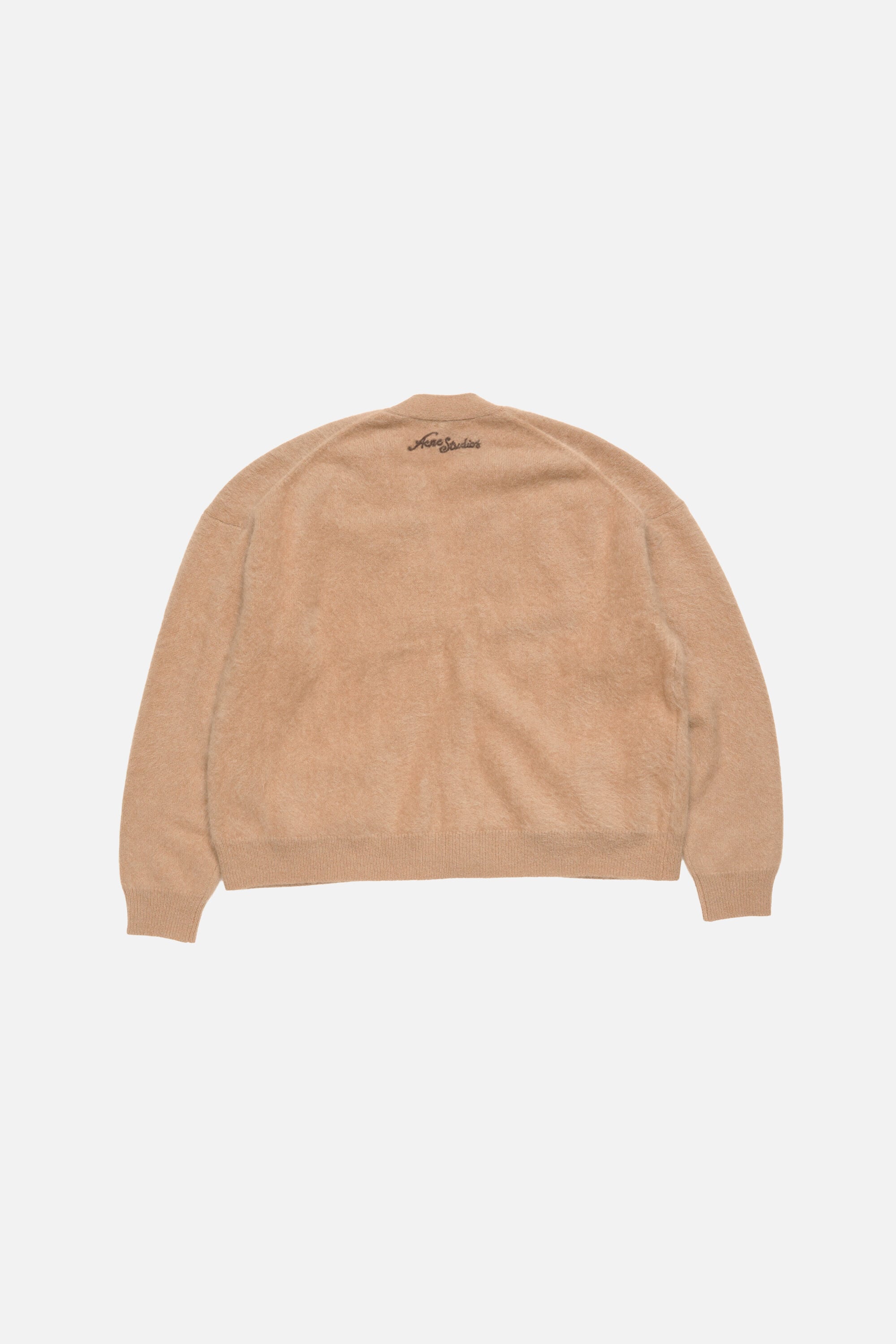 Acne Studios カーディガン Acne Studios - Wool V-Neck Cardigan - Dark Grey Melange