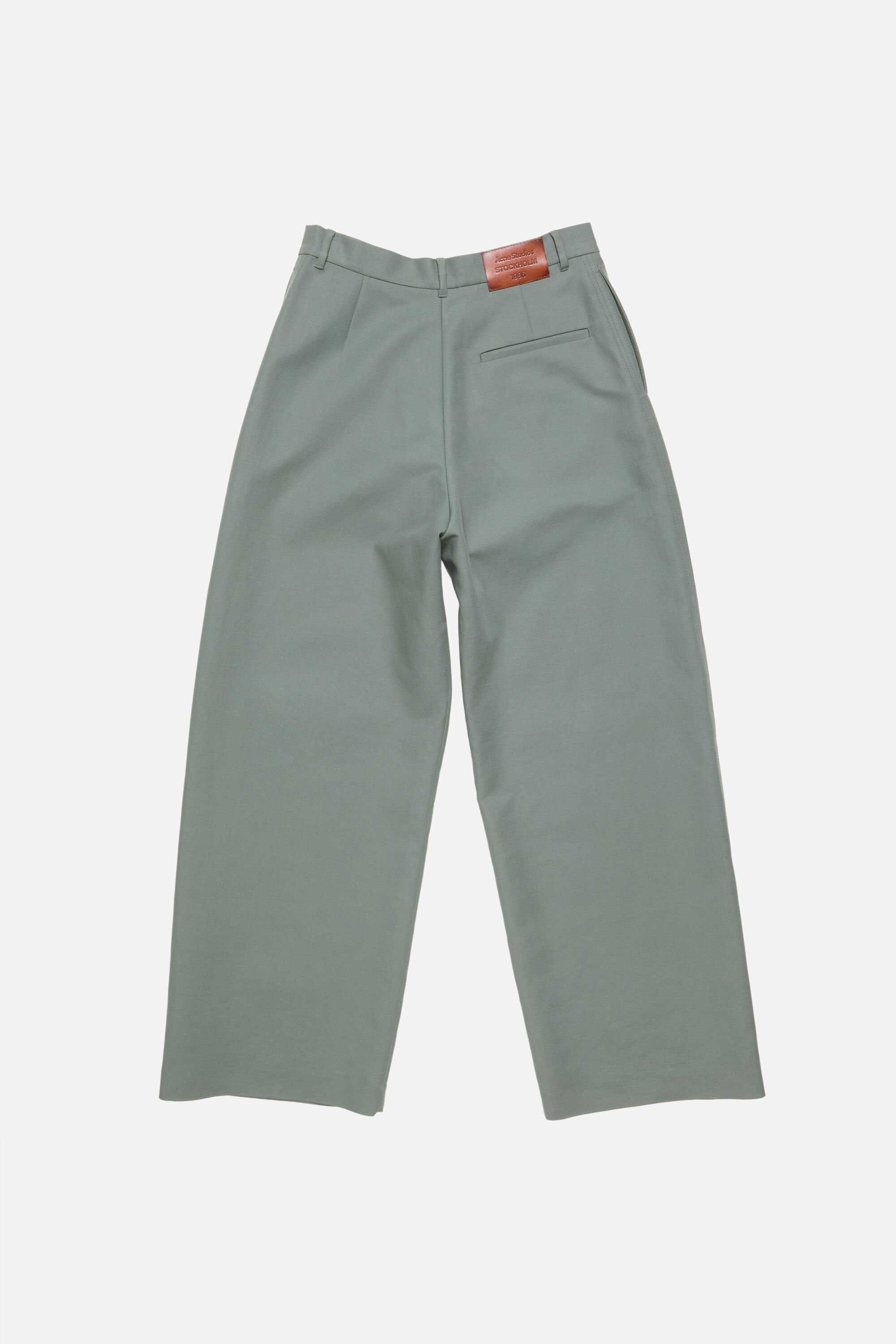 Acne Studios - サテントラウザーズ - ストーングレー