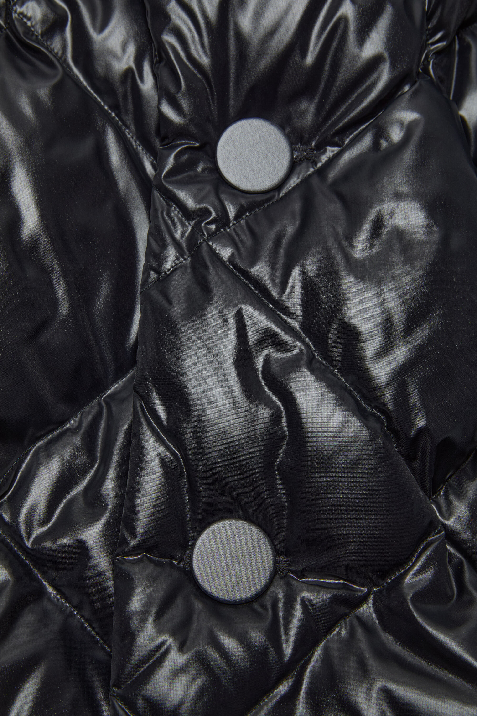 Acne Studios - キルティングダウンジャケット - ブラック