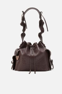 Multipocket Bucket Bag Multipocket Bucket Bag Current colour: Chocolate brown Price: $2,400 , Runway