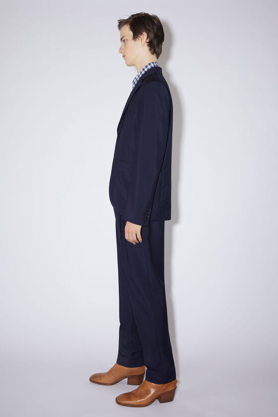 Acne Studios - シングルブレスト スーツジャケット - ダークネイビー