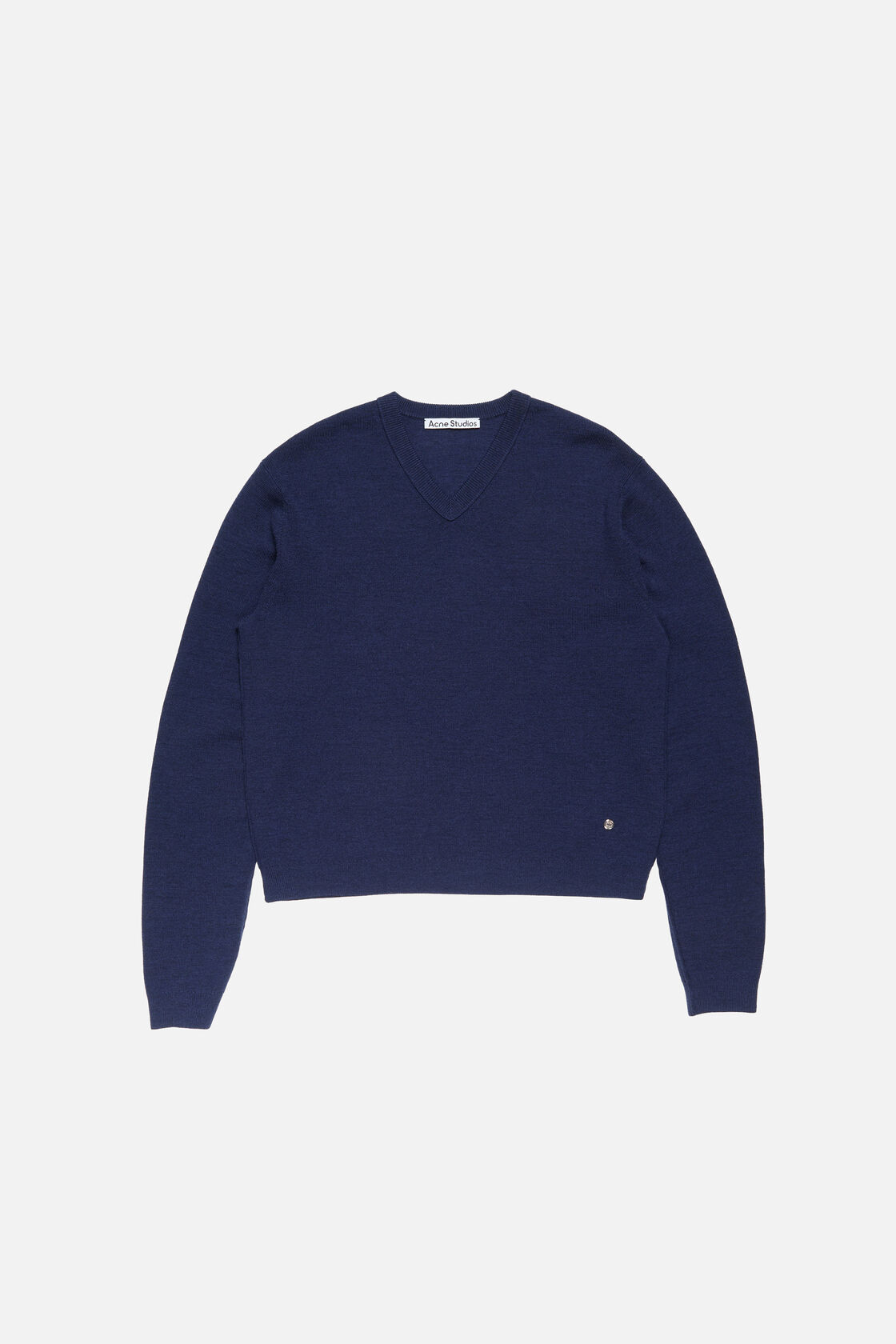 Merino wool jumper, Navy, 2000x