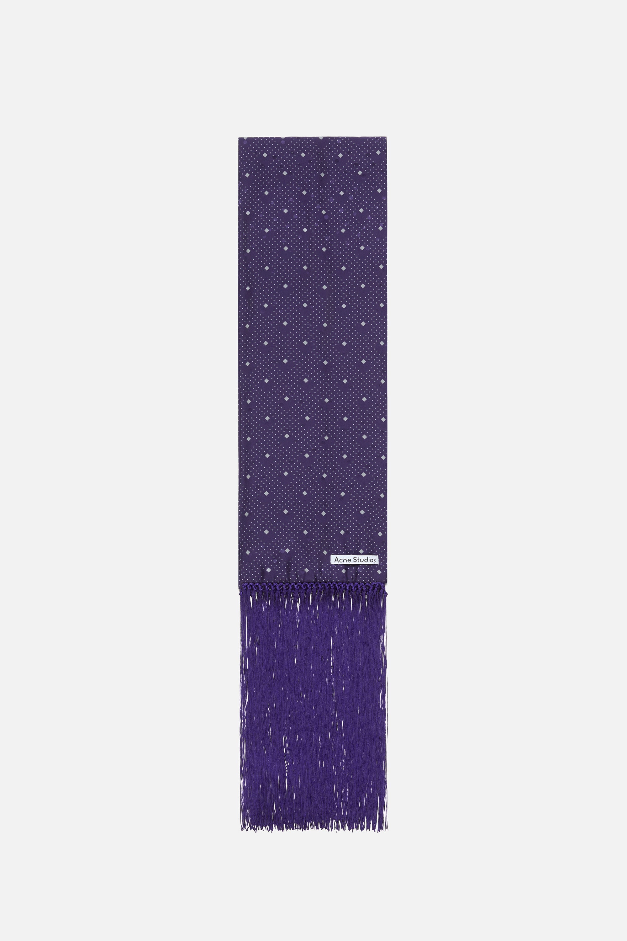 Acne Studios - Silk scarf - Purple
