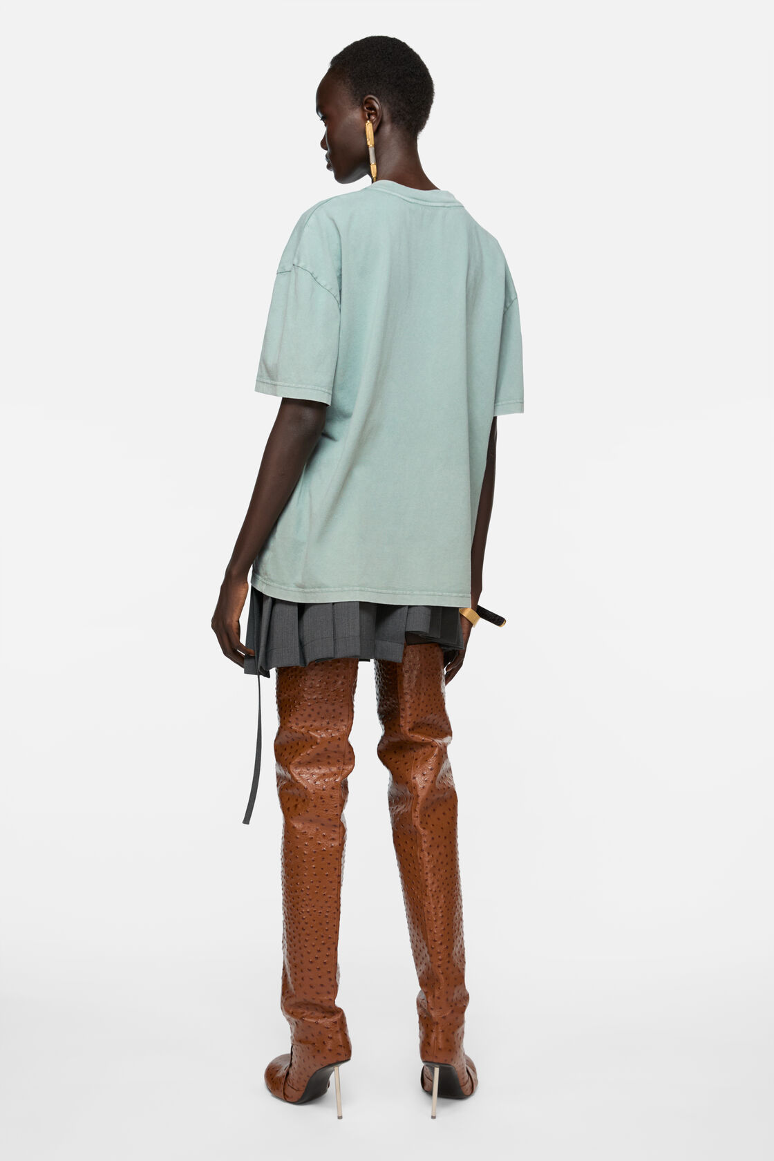 徽标T恤, 薄荷绿, 2000x