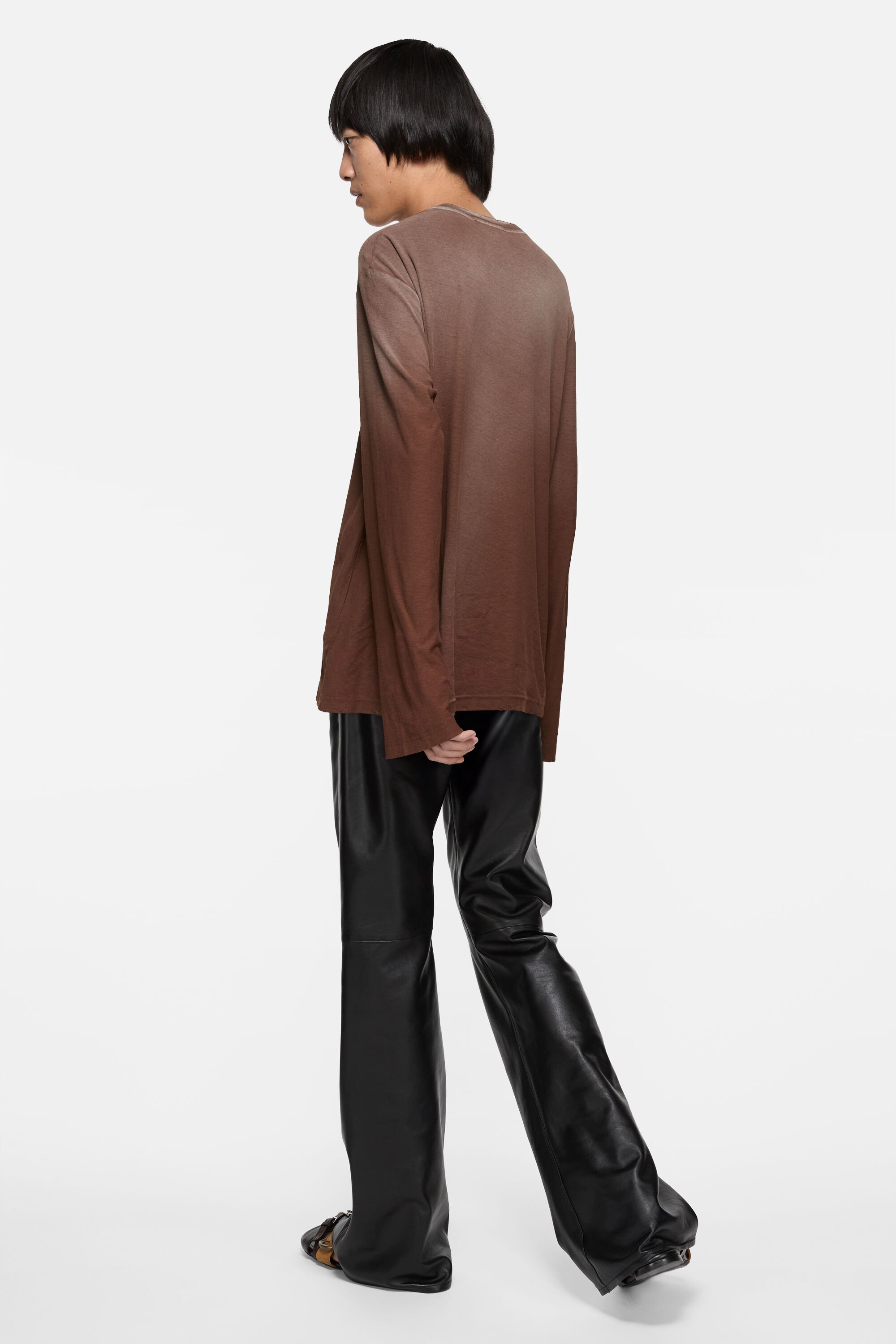 Acne Studios - Logo t-shirt - Relaxed fit - Chocolate brown