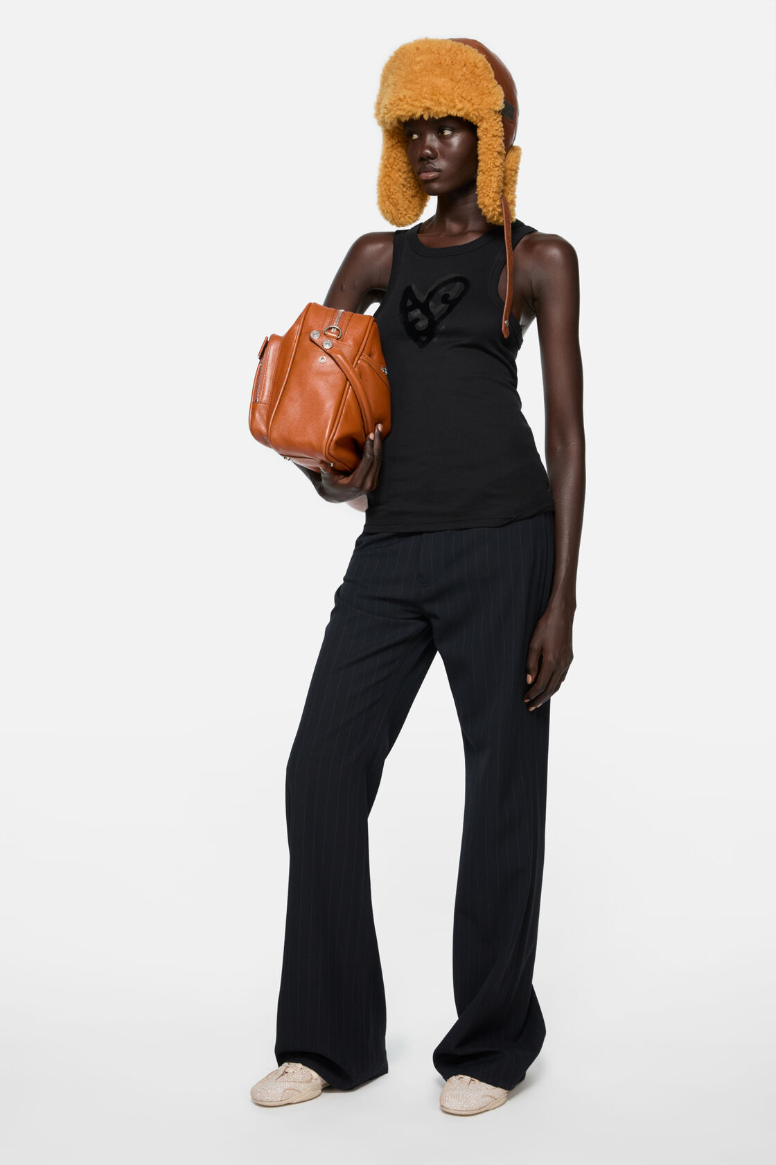 徽标基础款背心, 黑色, 2000x