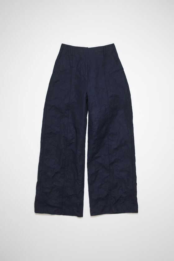 Acne Studios - テーラード ウールブレンドトラウザーズ - ネイビーブルー