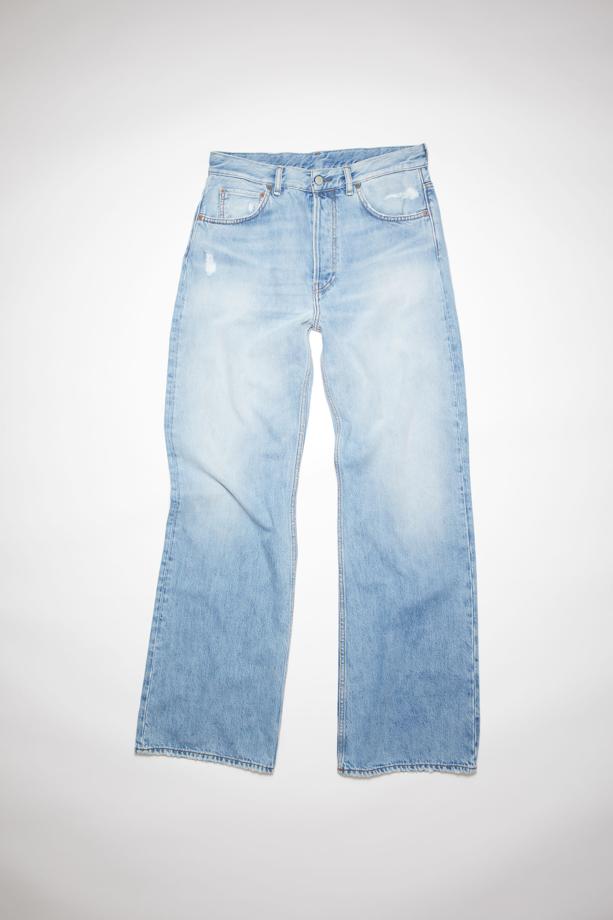 Herren Bekleidung Jeans Jeans mit Tapered-Fit Acne Studios Denim Jeans mit weitem Bein in Schwarz für Herren 