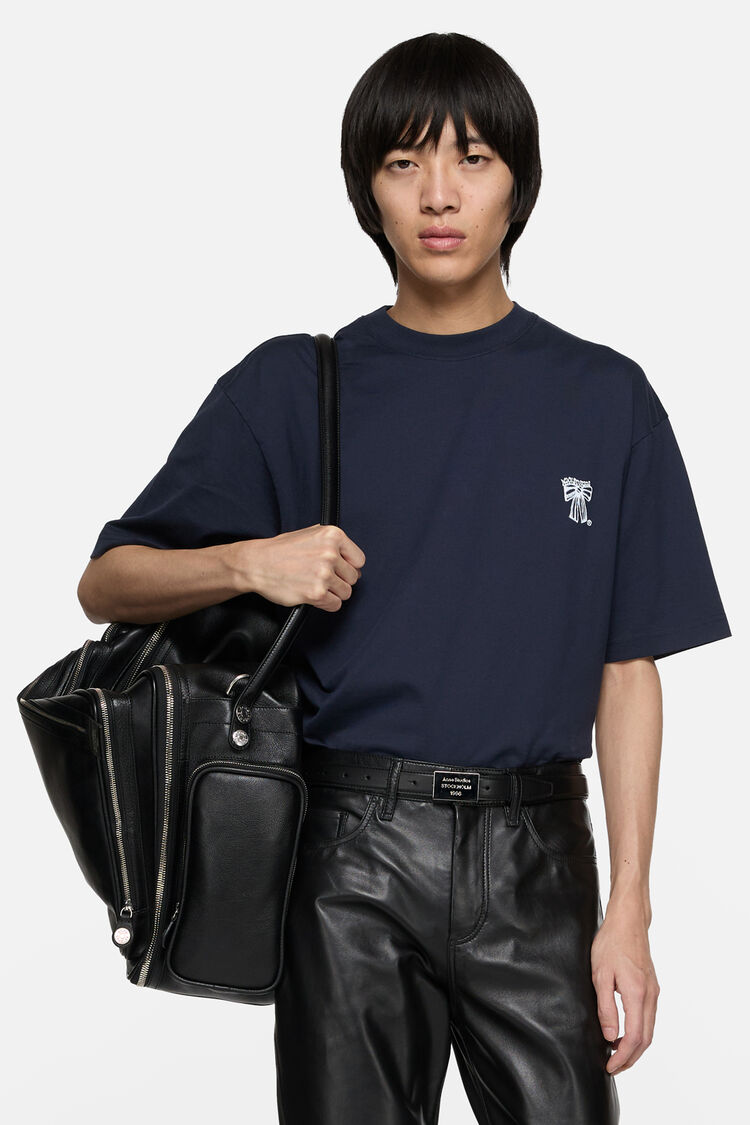 FN-UX-TSHI000291, Navy blue