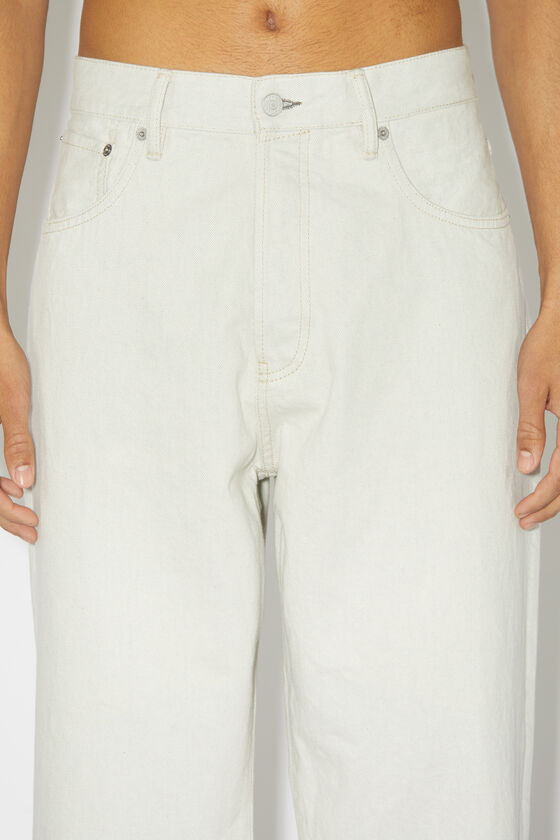 Acne Studios - Loose fit jeans -1991 Toj - Ecru/ecru 