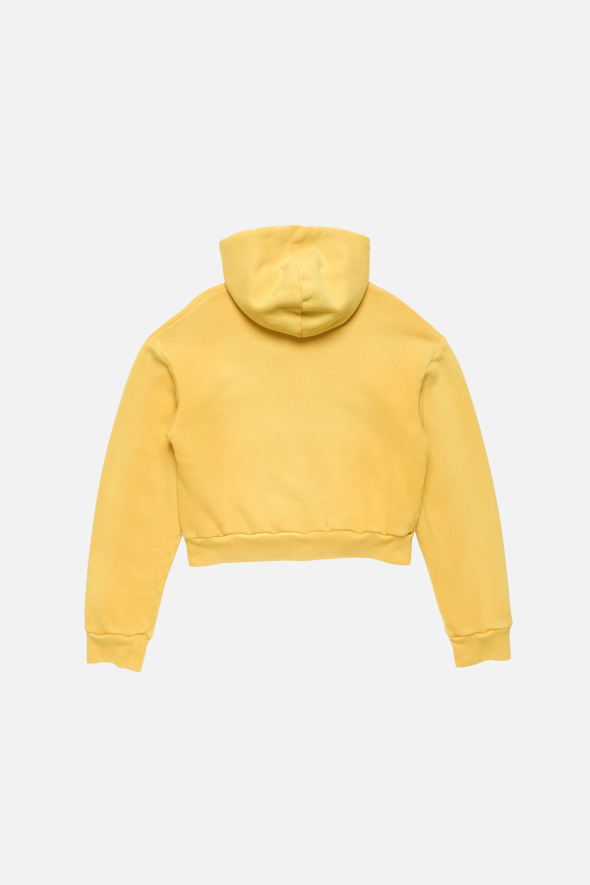 Acne Studios - Sprayed zip hoodie - Mustard yellow