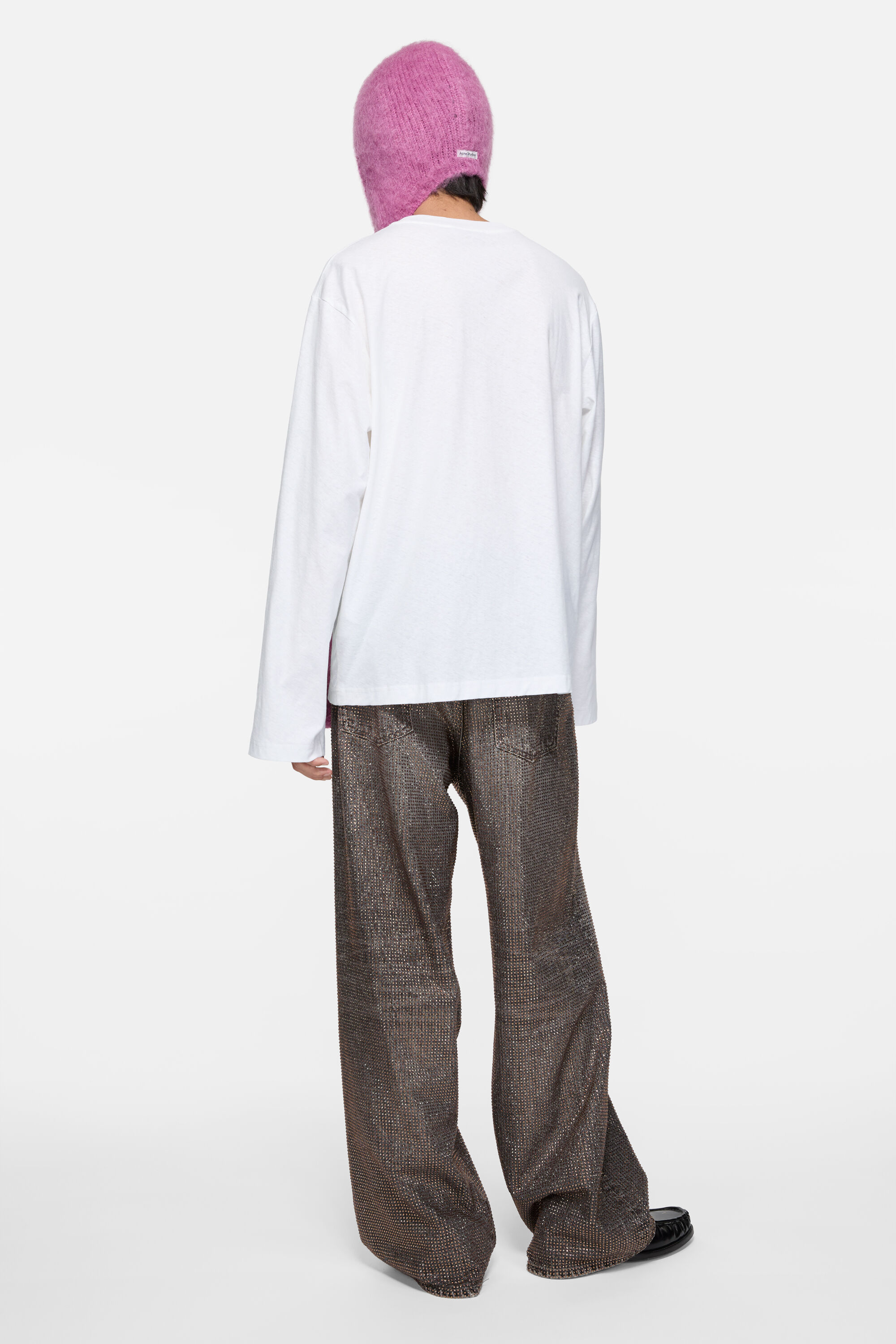 Acne Studios - Logo t-shirt - relaxed fit - Off white