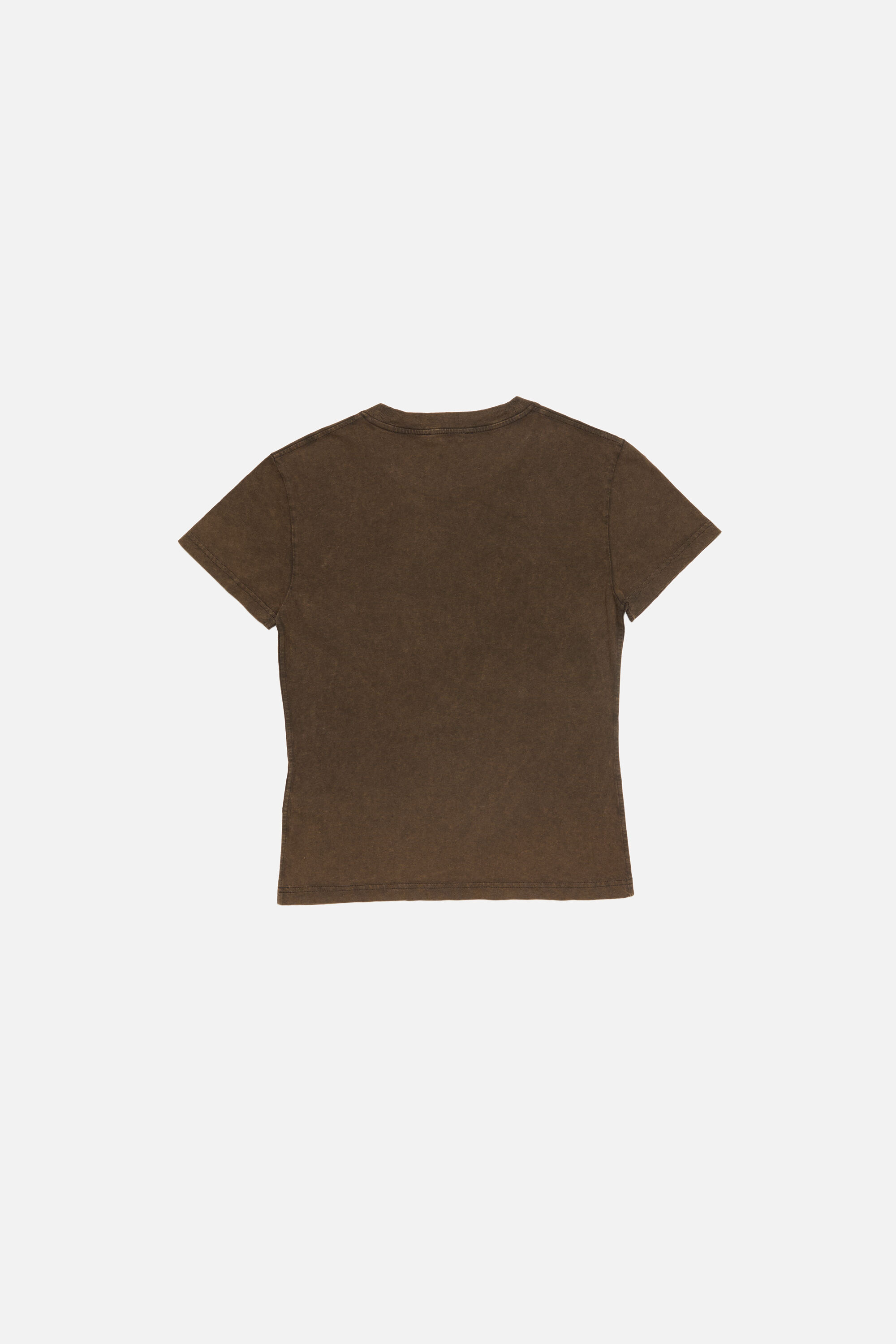 Acne Studios - プロジェクションアートワークTシャツ - アーモンド