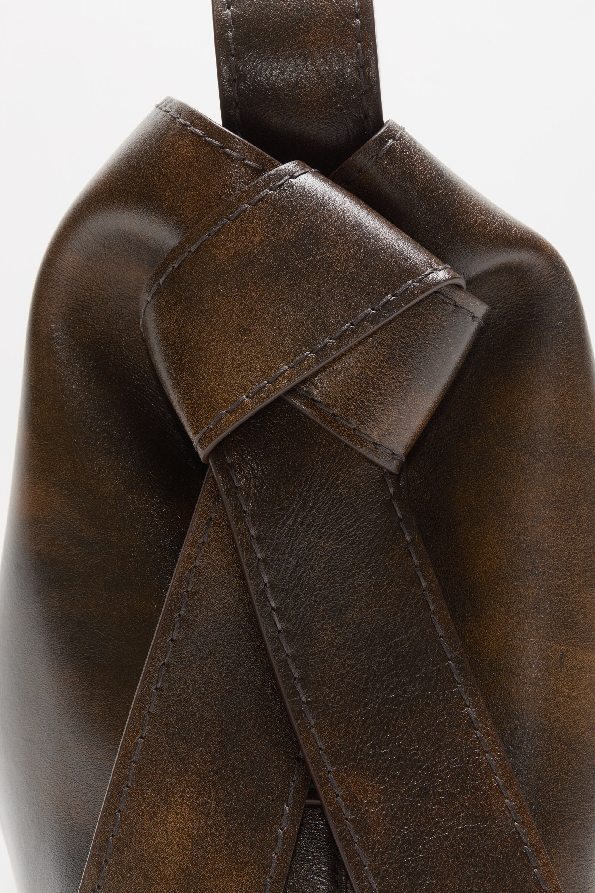 Acne Studios - Musubi midi shoulder bag - Ochre Yellow