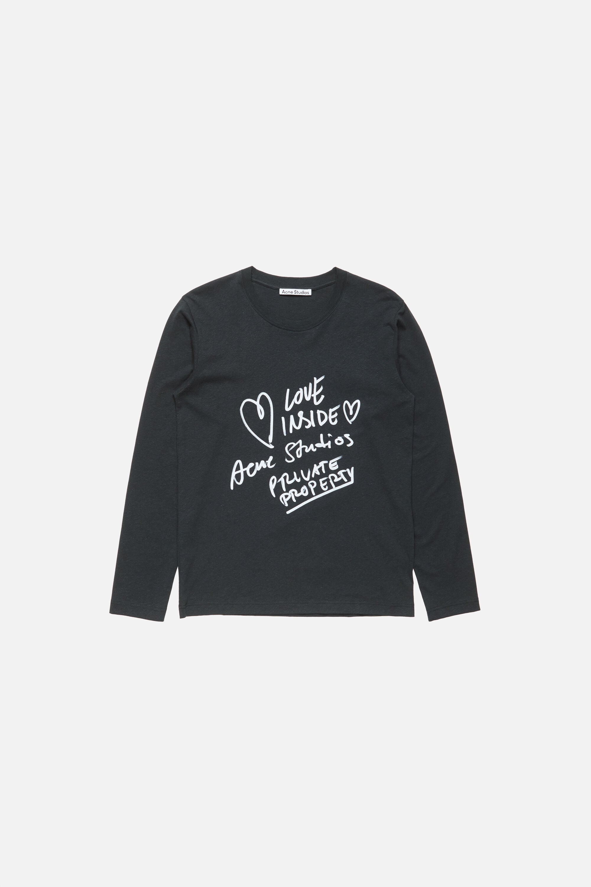 Acne Studios - Graphic t-shirt - Black