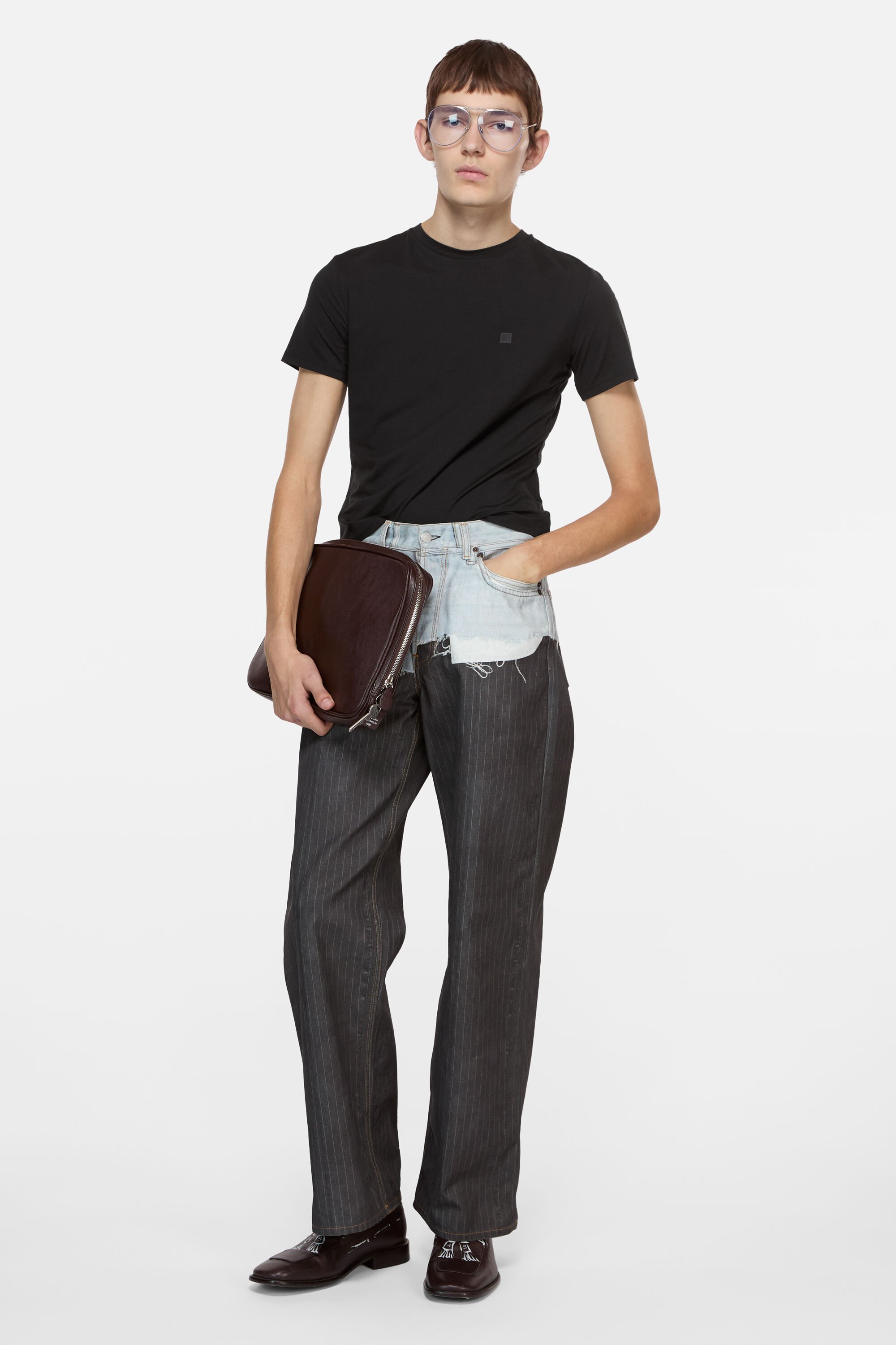 Acne Studios - Tシャツ - レギュラーフィット - ブラック