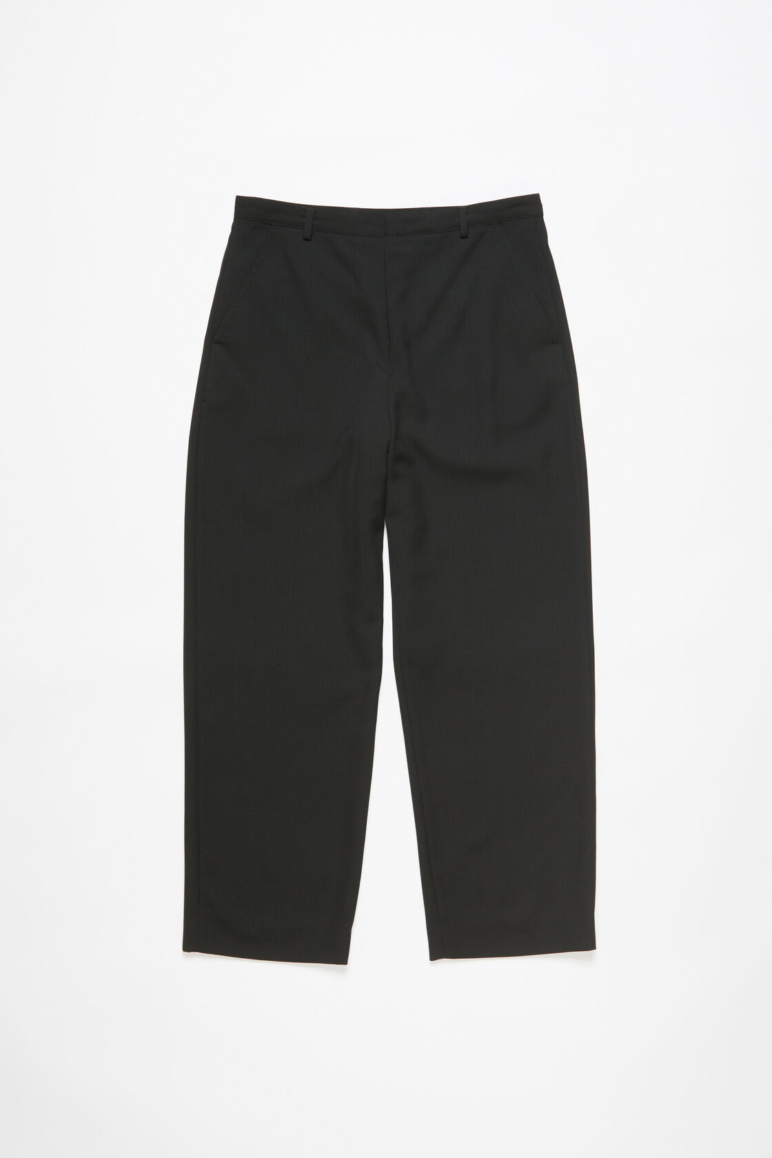 Wool blend trousers, Black, 2000x