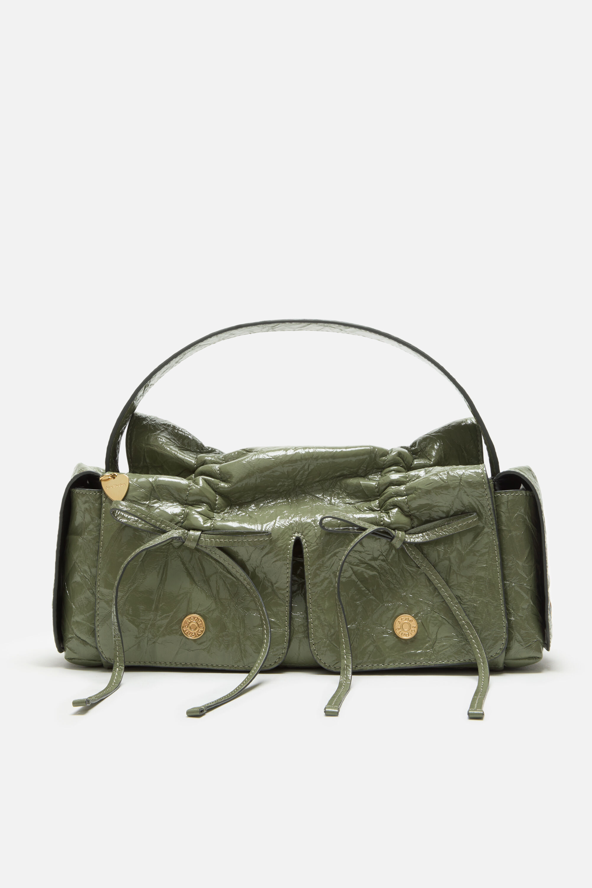 Acne Studios - Multipocket shoulder bag - Wheat green