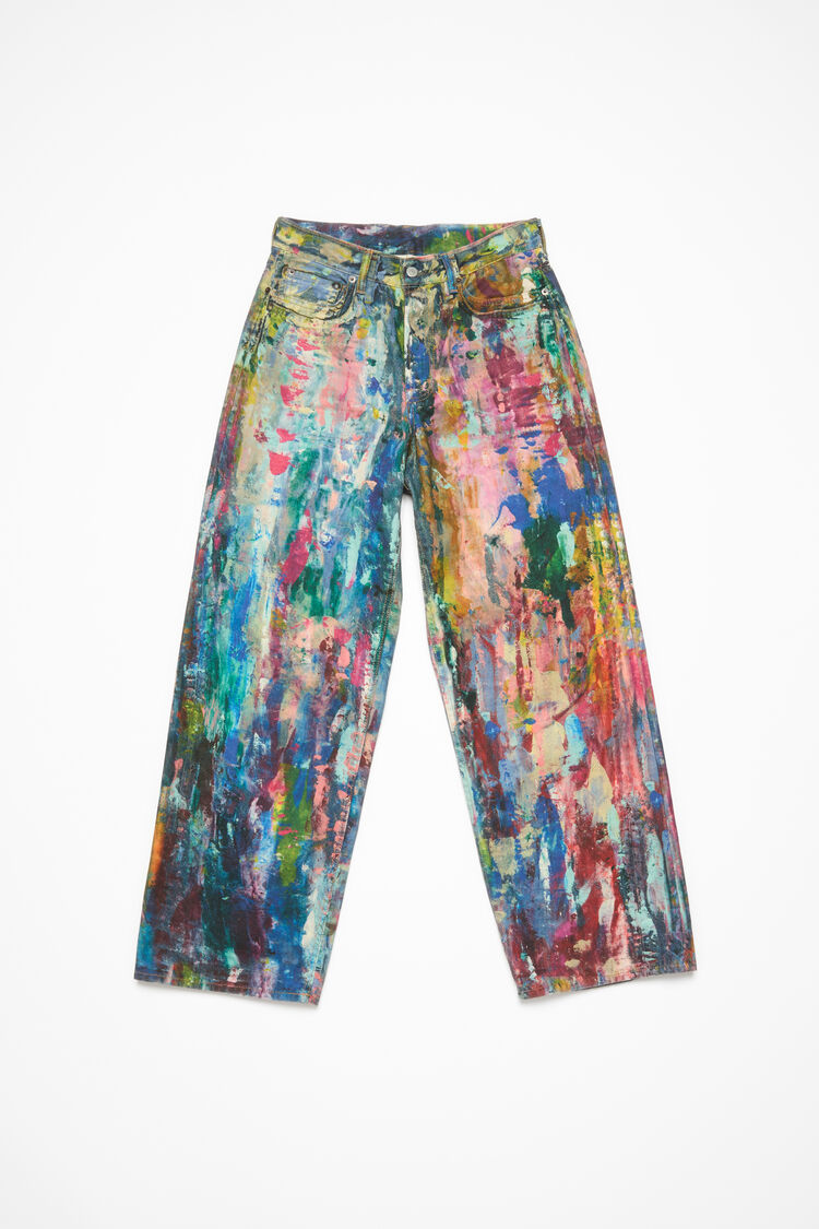 Jean Trompette Jambes Larges Acne Studio 1981M - Taille 36/52, Bleu, Neuf Avec étiquettes